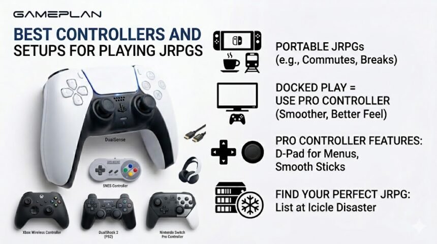 Best Controllers and Setups for Playing JRPGs
