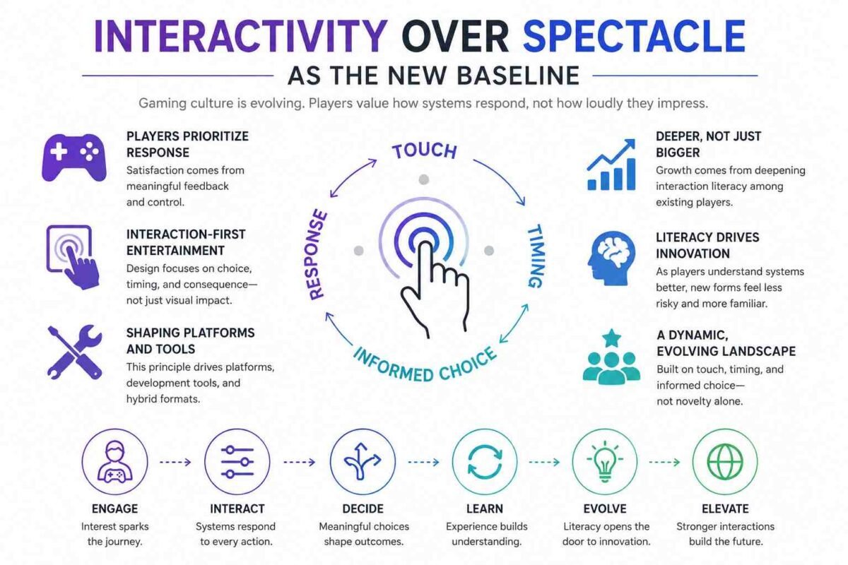 Interactivity Over Spectacle As The New Baseline