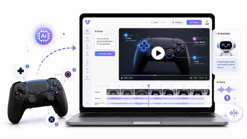 Stop Writing Gamepad Guides_ Create Free Video Tutorials in Minutes with Vidnoz AI