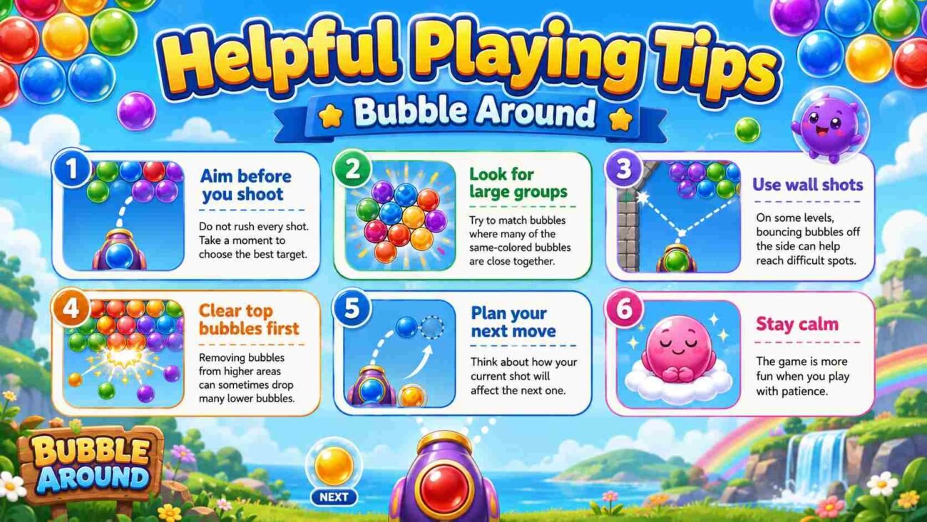 Tips to Play Bubble Around Better