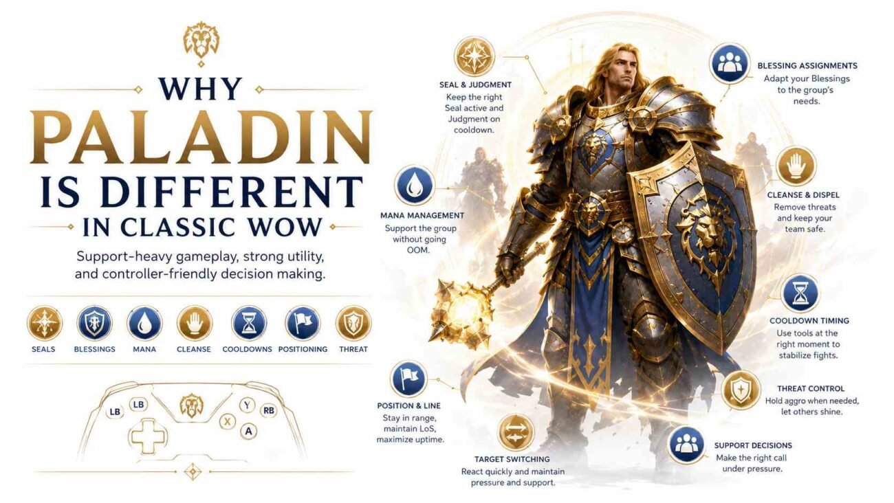 Why Paladin Is Different In Classic WoW