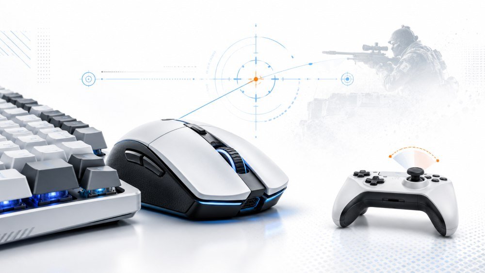 Choose Keyboard and Mouse for Precision
