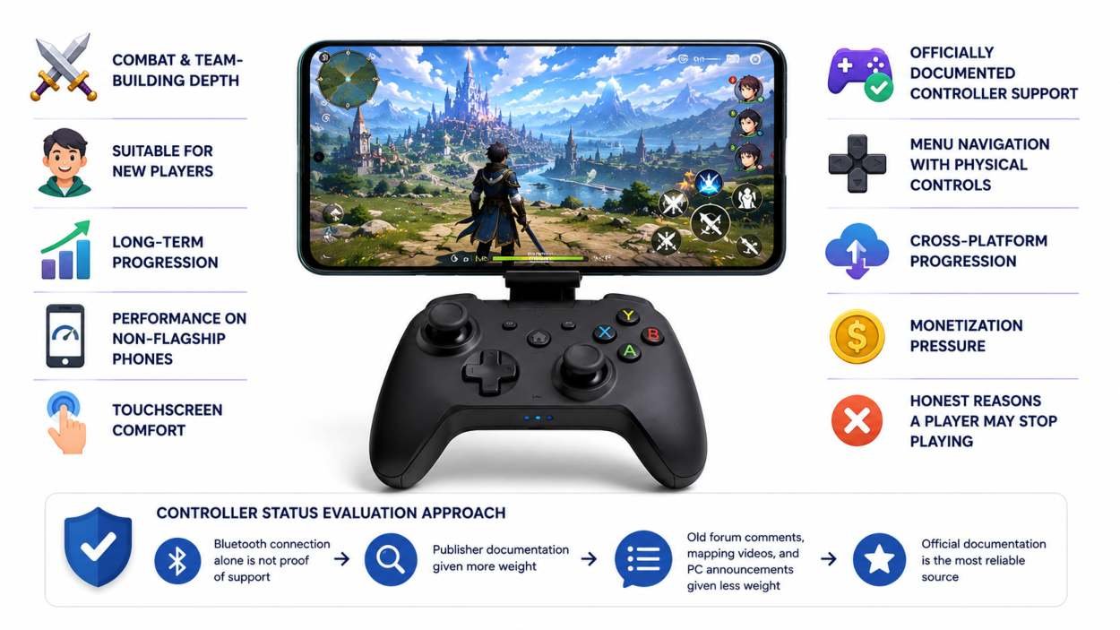 How These Android RPGs Were Evaluated