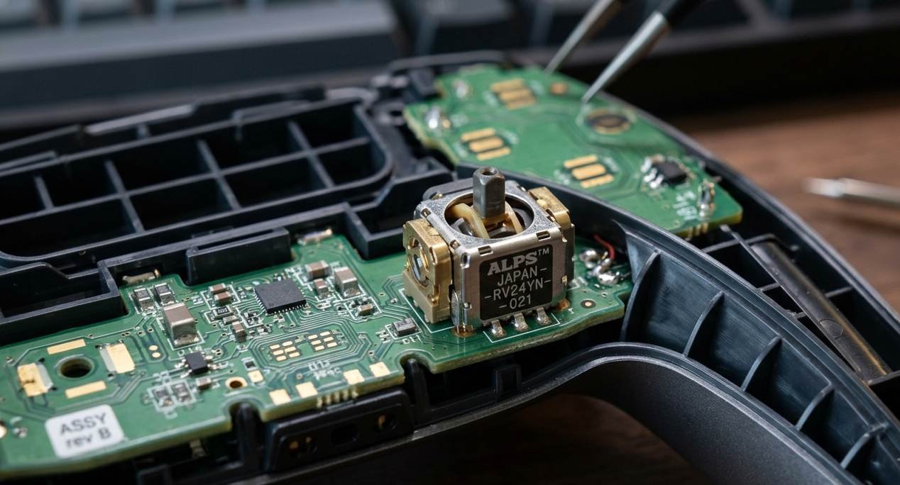Controller manufacturing variance shown through different internal component sourcing
