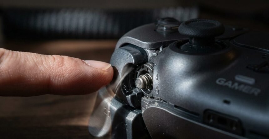 Trigger rebound issues shown as a hesitation in the trigger's return motion