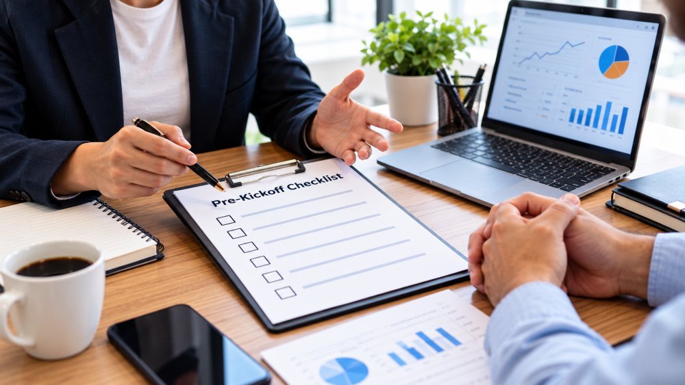 A Quick Pre-Kickoff Checklist