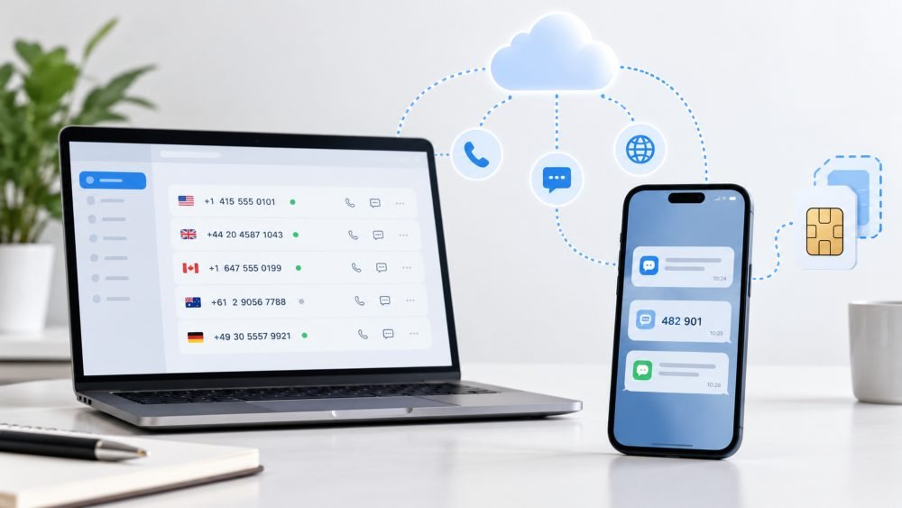 How Do Online Phone Numbers Work?