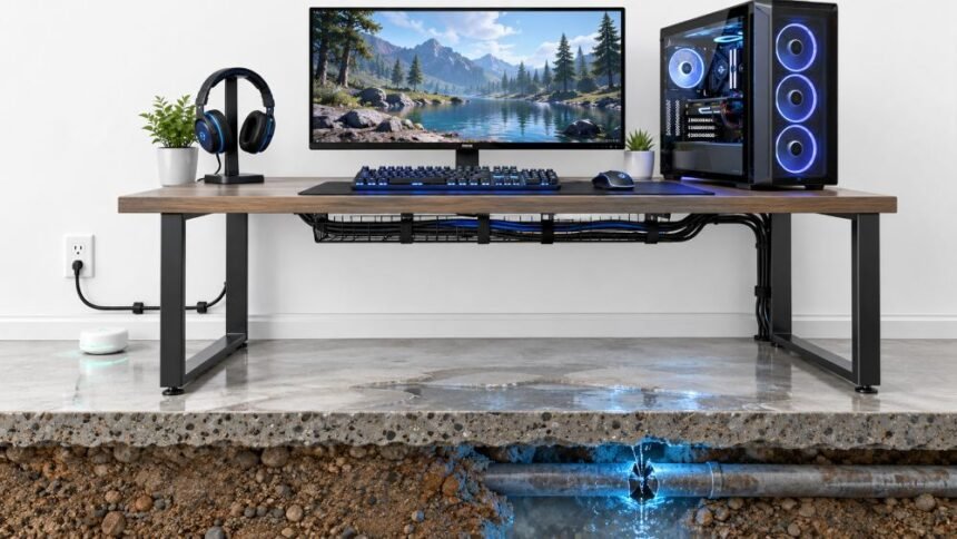 How To Protect Your Gaming Setup From Hidden Water Damage And Slab Leaks