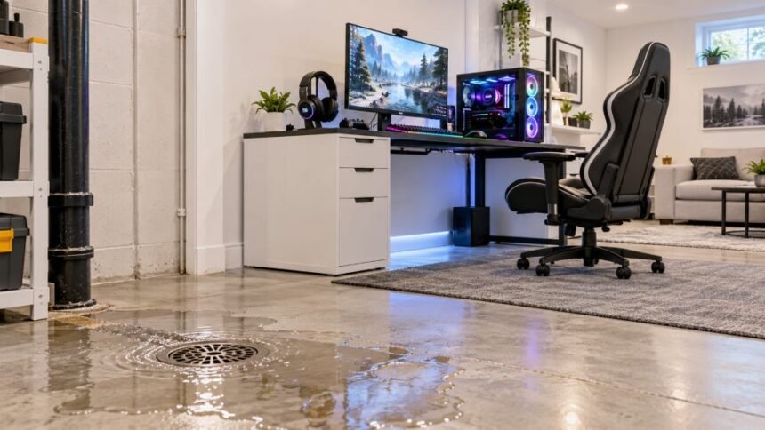 Why A Slow Drain Is An Early Warning For Your Downstairs Gaming Setup